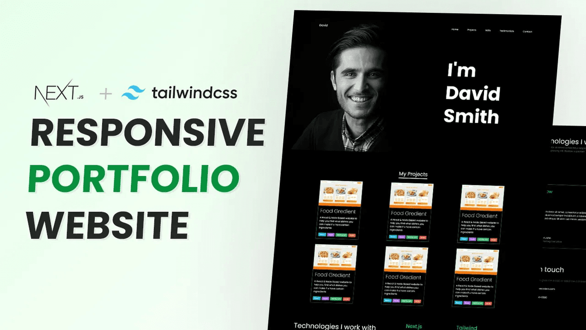 Creating a Modern Portfolio with Next.js and TailWindCSS