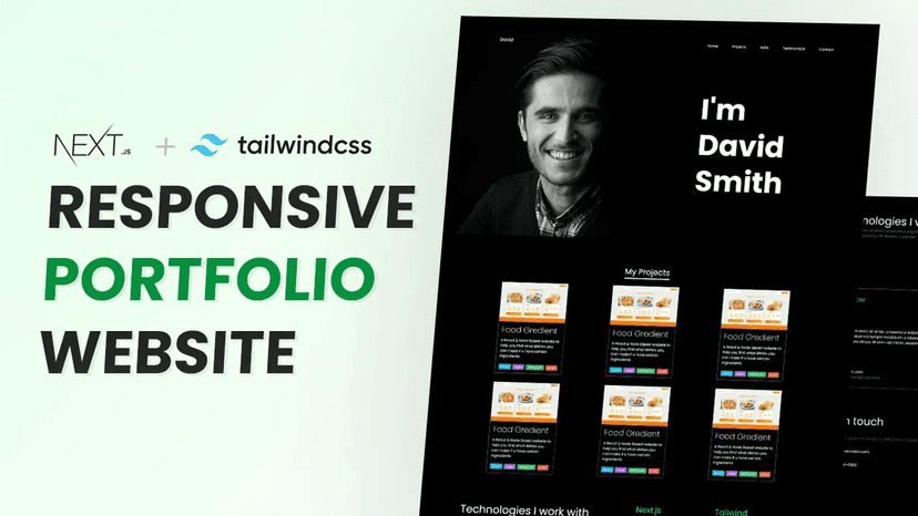 Creating a Modern Portfolio with Next.js and TailWindCSS